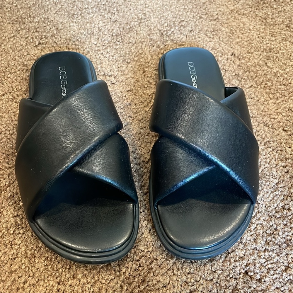 Bcbgeneration Eloise Crossover Strap Slide Sandals - image 6